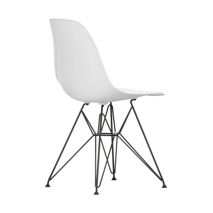 Eames Plastic Side Chair RE DSR stol - 85 cotton white-basic dark - Vitra