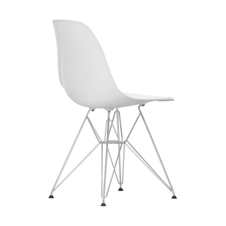 Eames Plastic Side Chair RE DSR stol - 85 cotton white-chrome - Vitra