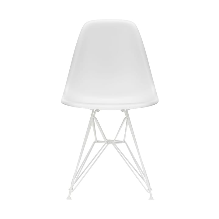 Eames Plastic Side Chair RE DSR stol - 85 cotton white-white - Vitra