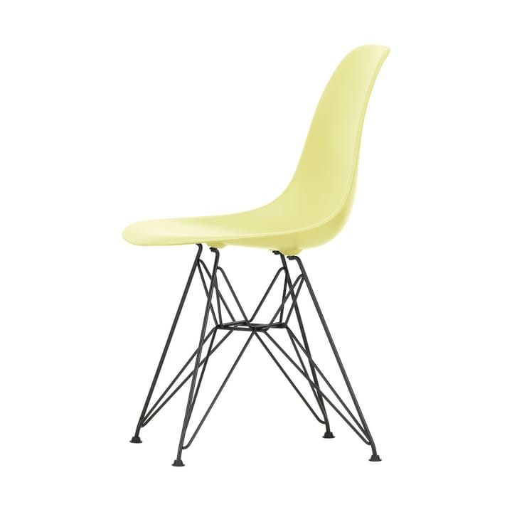 Eames Plastic Side Chair RE DSR stol, 92 citron-basic dark Vitra