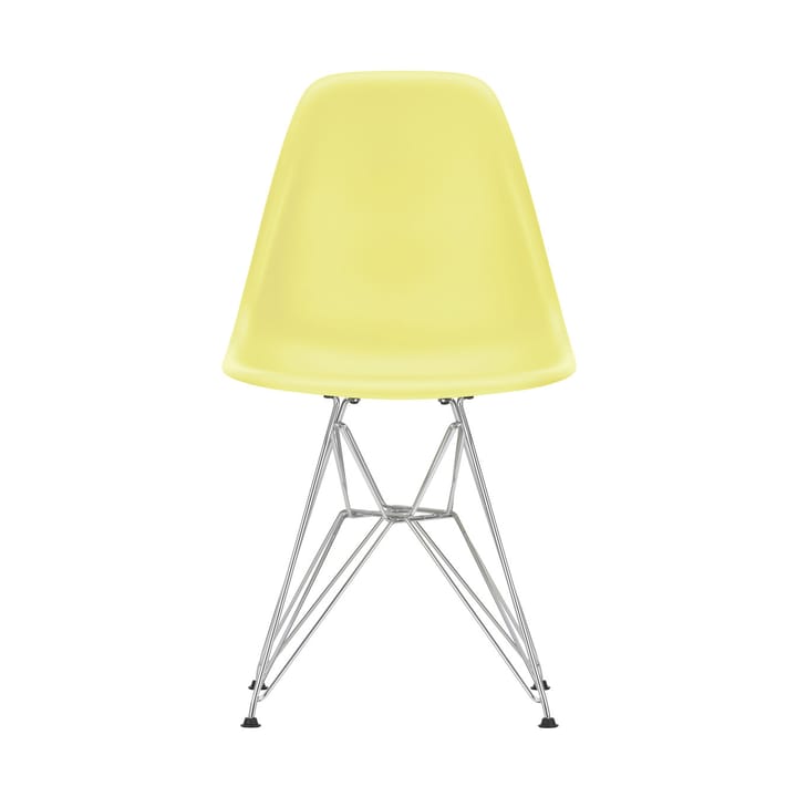 Eames Plastic Side Chair RE DSR stol - 92 citron-chrome - Vitra