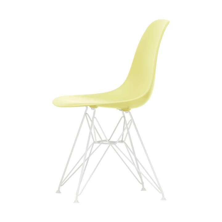 Eames Plastic Side Chair RE DSR stol, 92 citron-white Vitra