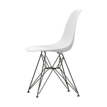 Eames Plastic Side Chair RE DSR stol - White-basic dark - Vitra