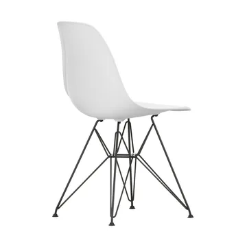 Eames Plastic Side Chair RE DSR stol - White-basic dark - Vitra