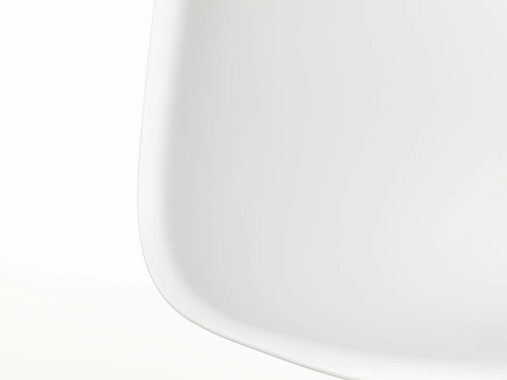 Eames Plastic Side Chair RE DSR stol, White-basic dark Vitra