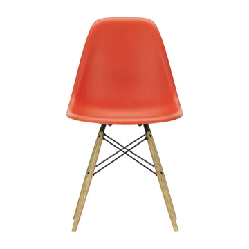 Eames Plastic Side Chair RE DSW stol - 03 poppy red-ash - Vitra