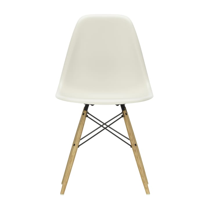 Eames Plastic Side Chair RE DSW stol - 11 pebble-ash - Vitra