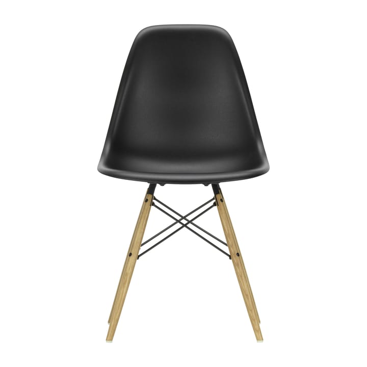Eames Plastic Side Chair RE DSW stol - 12 deep black-ash - Vitra