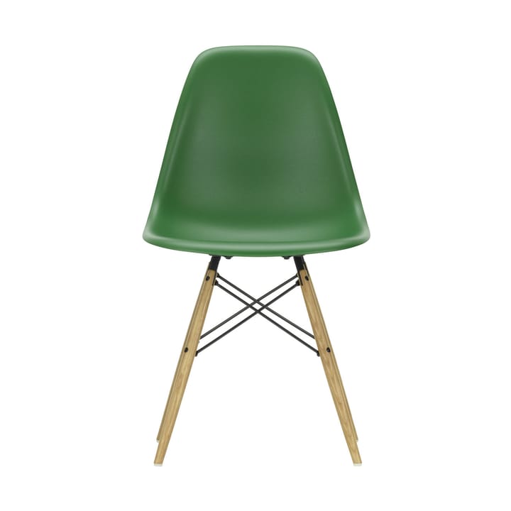 Eames Plastic Side Chair RE DSW stol - 17 emerald -ash - Vitra
