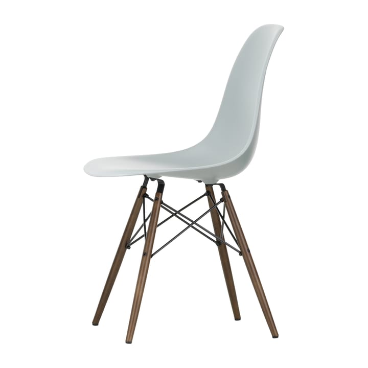 Eames Plastic Side Chair RE DSW stol - 24 light grey-dark maple - Vitra