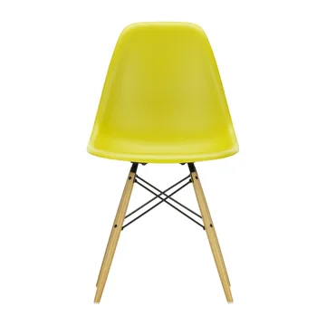 Eames Plastic Side Chair RE DSW stol - 34 mustard-golden maple - Vitra