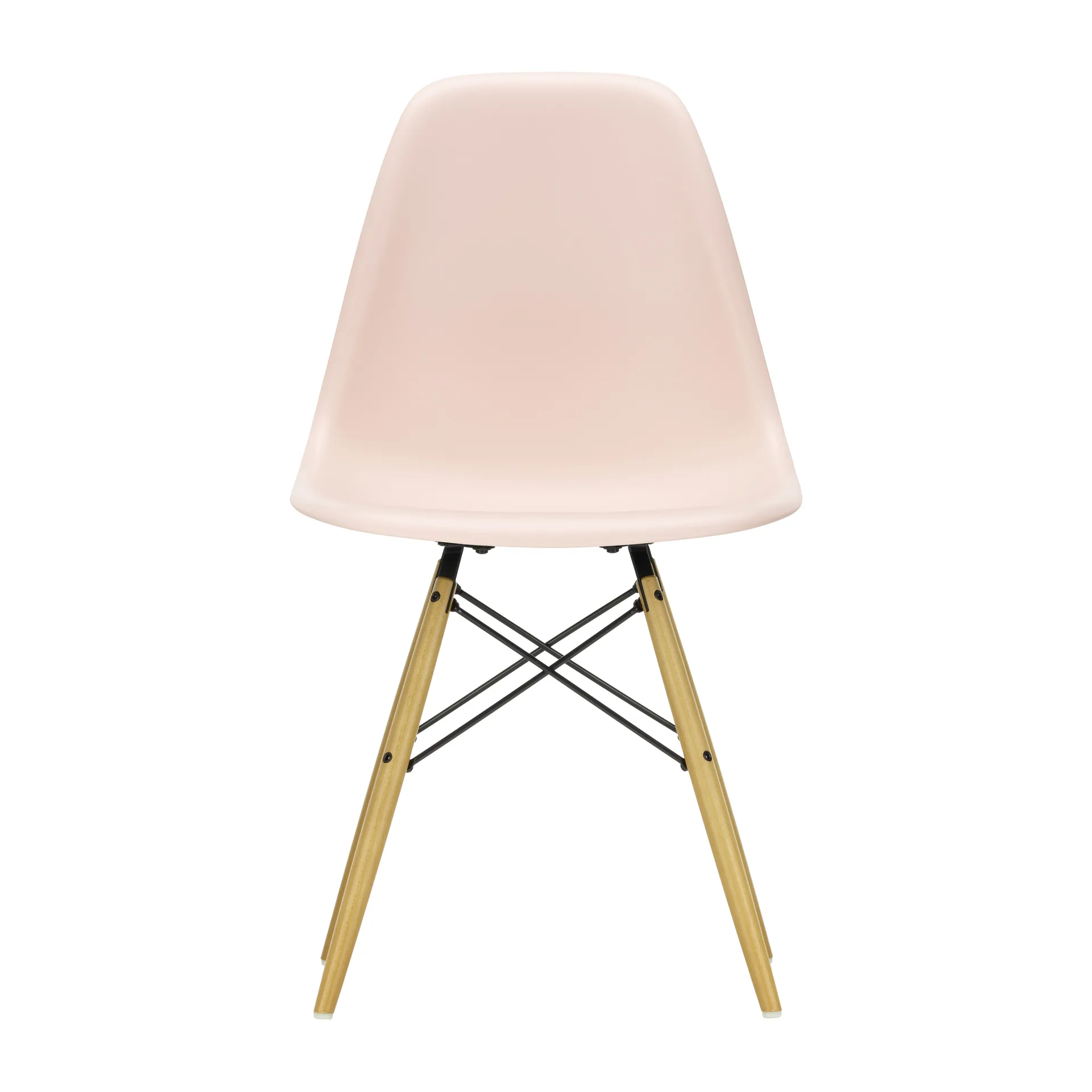Eames Plastic Side Chair RE DSW stol, 41 pale rose-golden maple Vitra