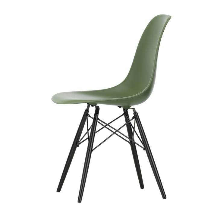 Eames Plastic Side Chair RE DSW stol - 48 forest-black maple - Vitra