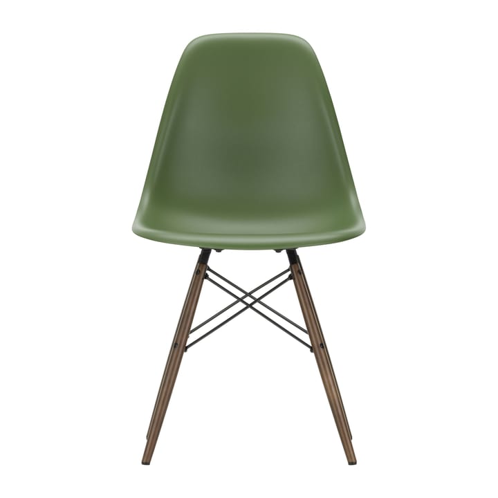 Eames Plastic Side Chair RE DSW stol - 48 forest-dark maple - Vitra