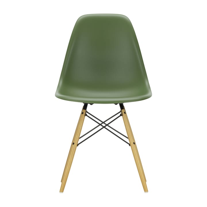 Eames Plastic Side Chair RE DSW stol - 48 forest-golden maple - Vitra