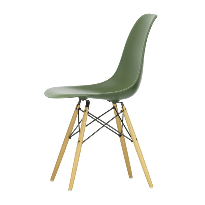 Eames Plastic Side Chair RE DSW stol, 48 forest-golden maple Vitra
