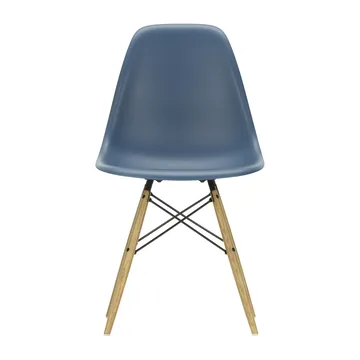 Eames Plastic Side Chair RE DSW stol - 83 sea blue-ash - Vitra