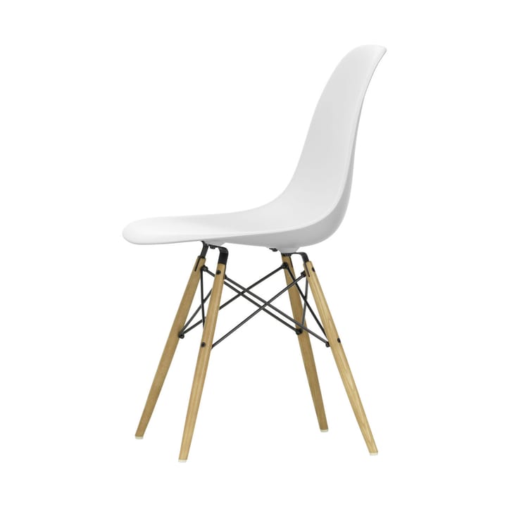 Eames Plastic Side Chair RE DSW stol, 85 cotton white-ash Vitra