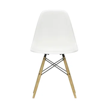 Eames Plastic Side Chair RE DSW stol - White-honey tone ash - Vitra