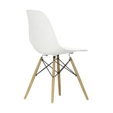 Eames Plastic Side Chair RE DSW stol - White-honey tone ash - Vitra