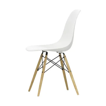 Eames Plastic Side Chair RE DSW stol - White-honey tone ash - Vitra