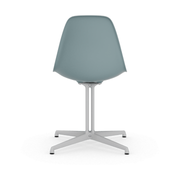 Eames Plastic Side Chair RE La Fonda base - 23 ice grey-04 white powder coated - Vitra