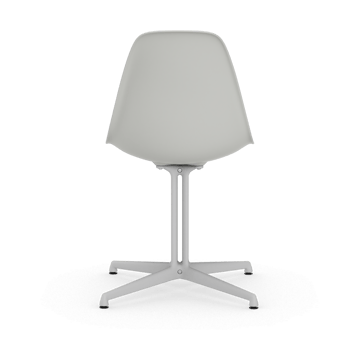 Eames Plastic Side Chair RE La Fonda base - 85 cotton white-04 white powder coated - Vitra