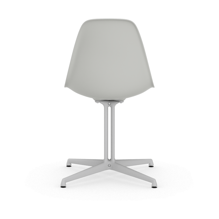 Eames Plastic Side Chair RE La Fonda base, 85 cotton white-04 white powder coated Vitra