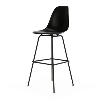 Eames Plastic Stool RE barpall - High Black-black - Vitra