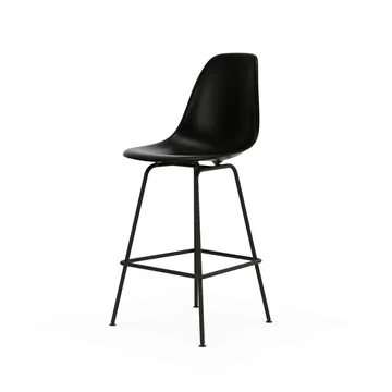Eames Plastic Stool RE barpall - Medium Black-black - Vitra