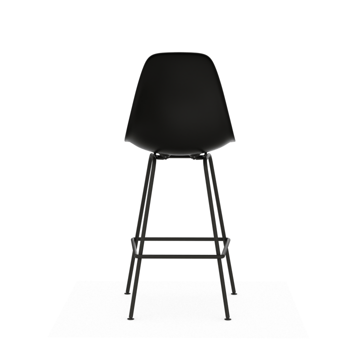 Eames Plastic Stool RE barpall - Medium Black-black - Vitra