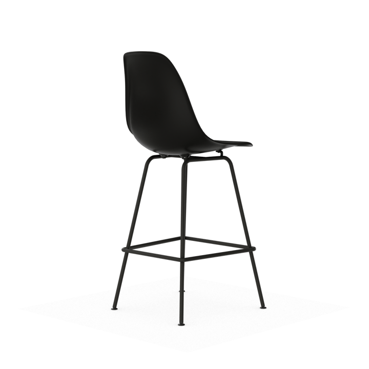 Eames Plastic Stool RE barpall - Medium Black-black - Vitra