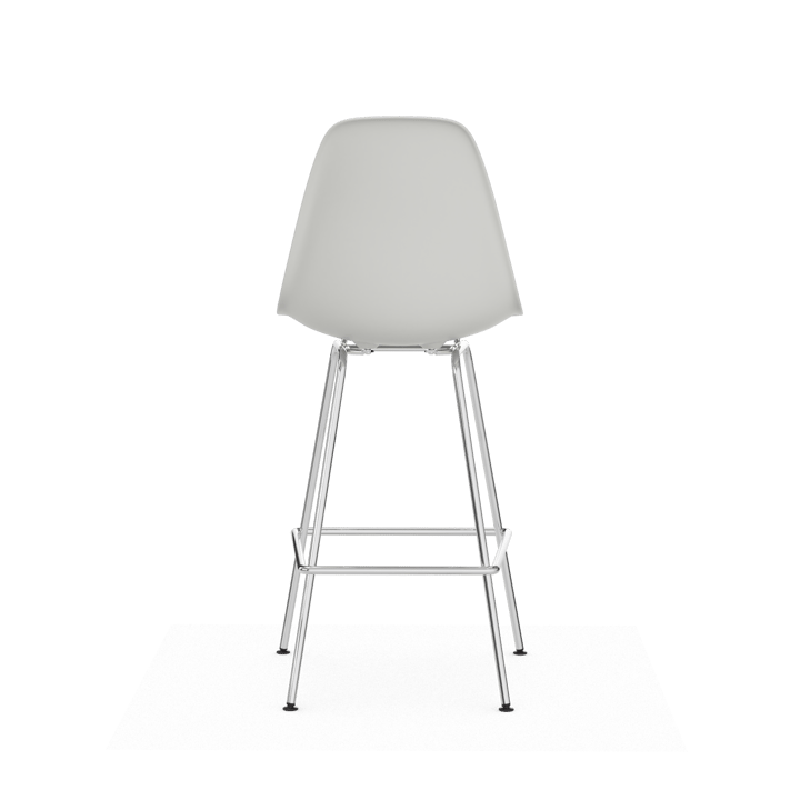 Eames Plastic Stool RE barpall - Medium White-chrome - Vitra