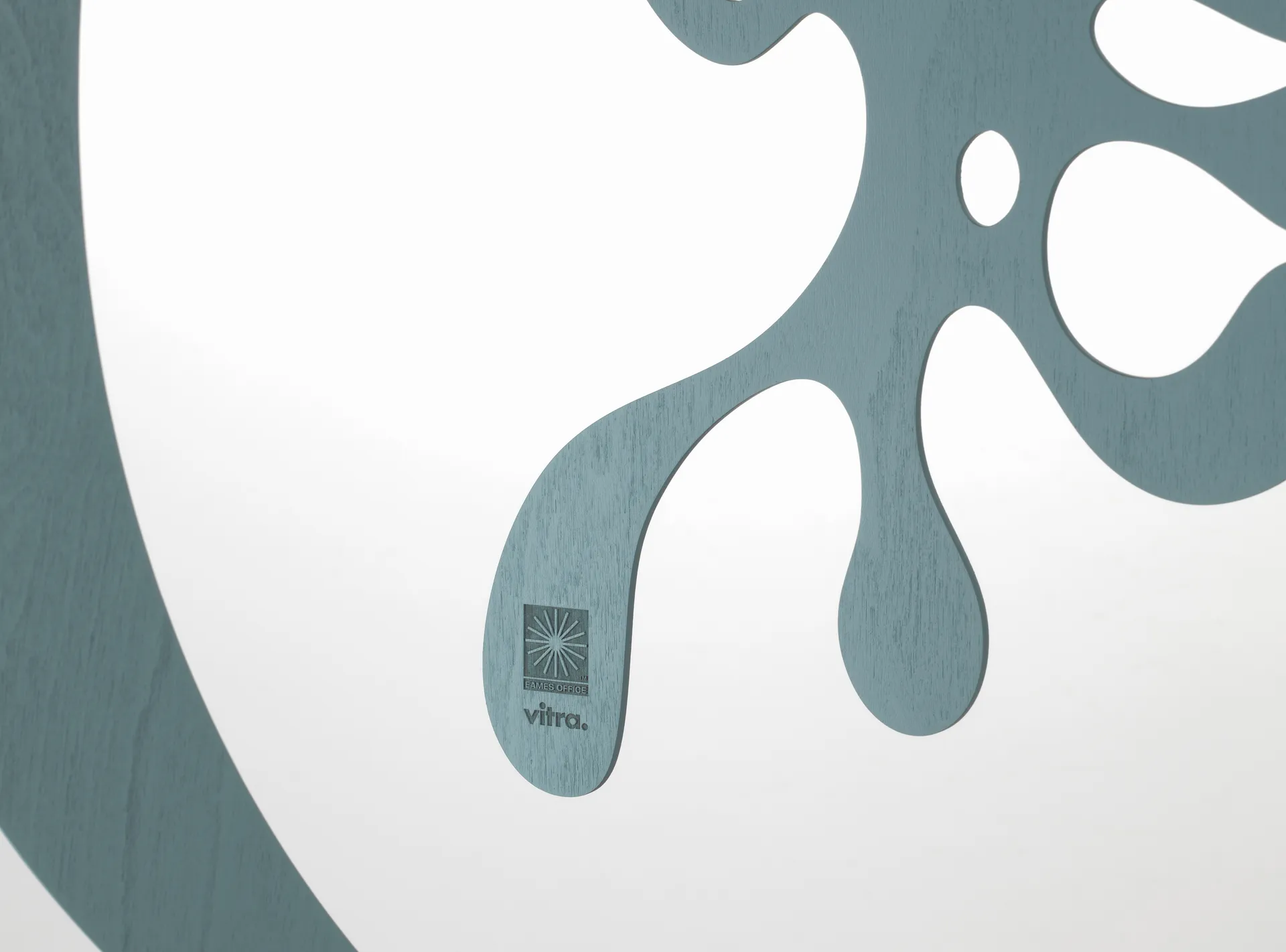 Eames plywood mobile model AL, Ice grey Vitra