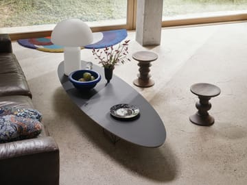 Eames Stool sittpall model A - Dark walnut - Vitra