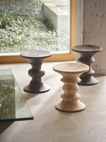 Eames Stool sittpall model A - Natural chestnut - Vitra