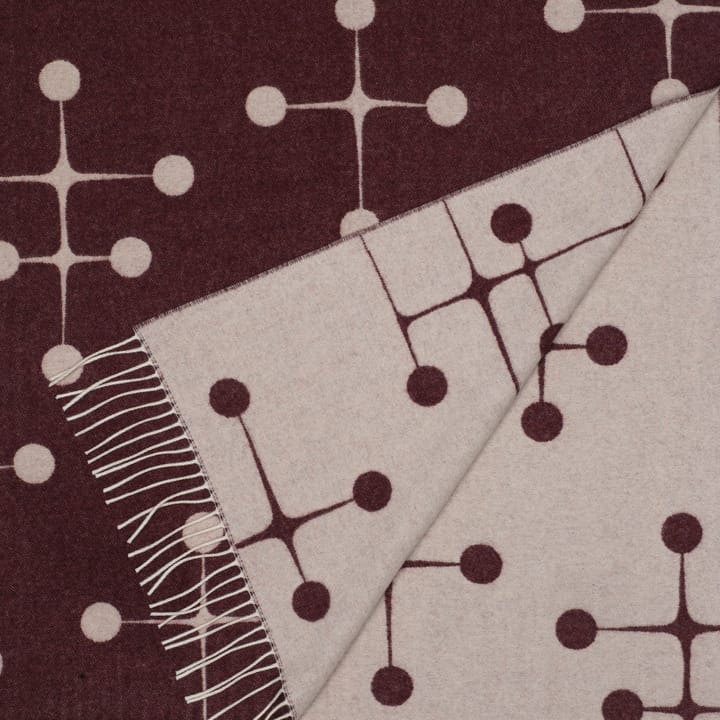 Eames ullpläd 135x200 cm, Bordeaux Vitra