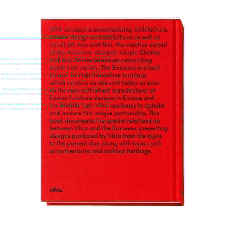 Eames & Vitra bok, Engelsk text Vitra