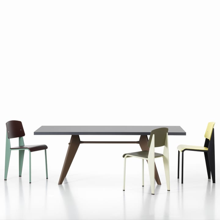 EM HPL table matbord - Asphalt-Deep black 200x90 cm - Vitra