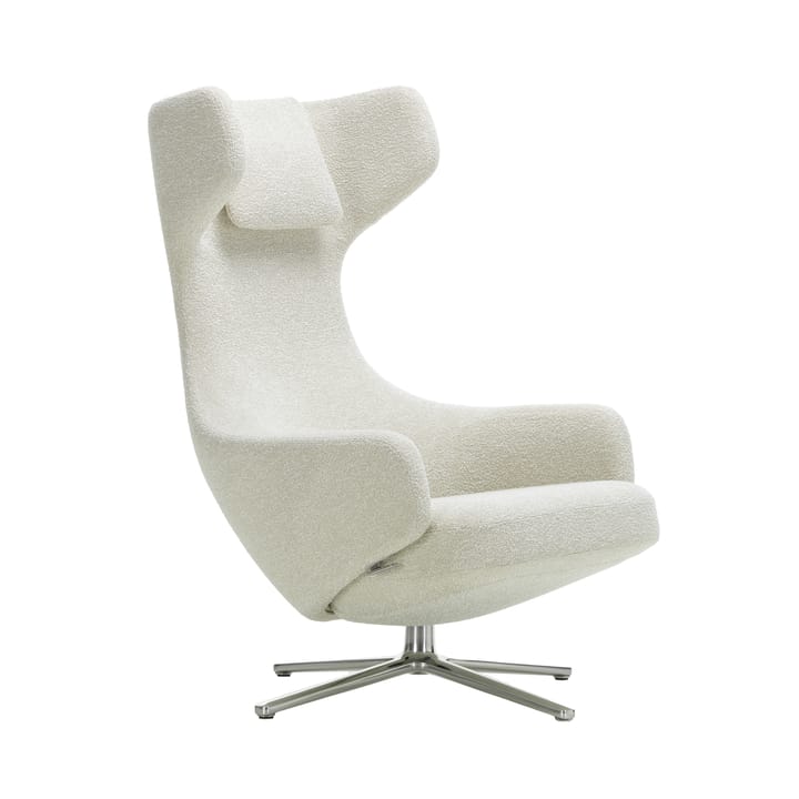 Grand repos fåtölj aluminiumstativ - Nubia 01 ivory-pearl - Vitra