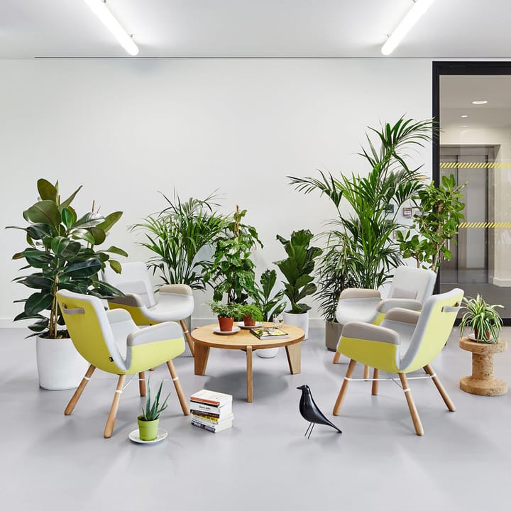 Guéridon bas soffbord, Dark oak Vitra