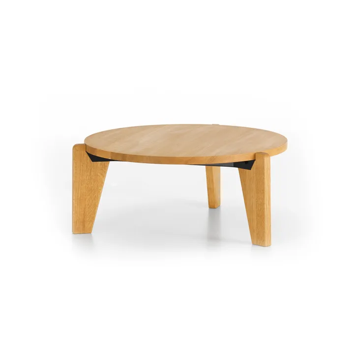 Guéridon bas soffbord - Oiled oak - Vitra
