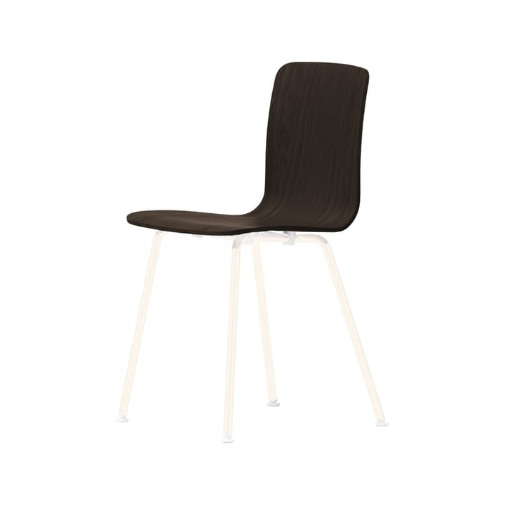 Hal ply tube stol - Oak dark-Ivory - Vitra