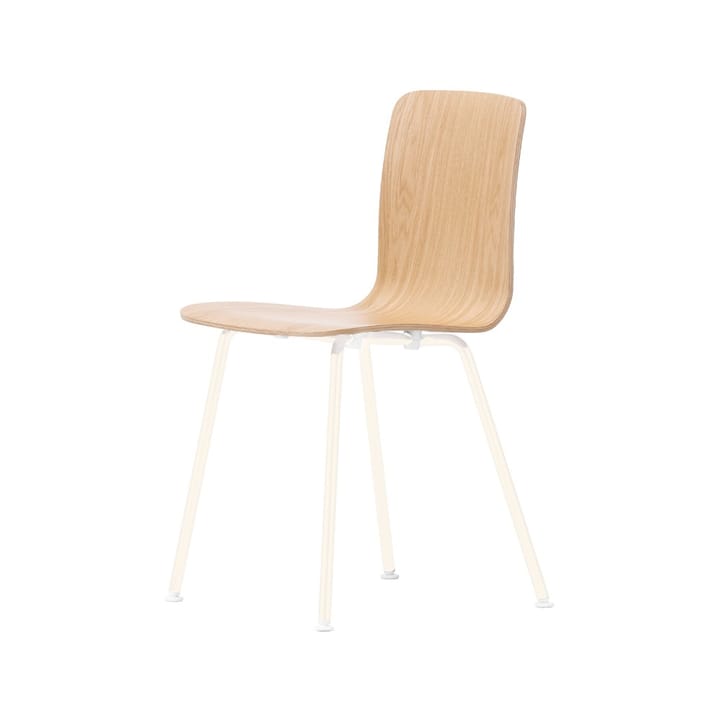 Hal ply tube stol - Oak nature-Ivory - Vitra