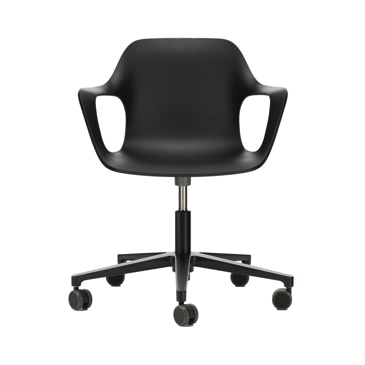 Vitra HAL RE armchair studio kontorsstol Deep black