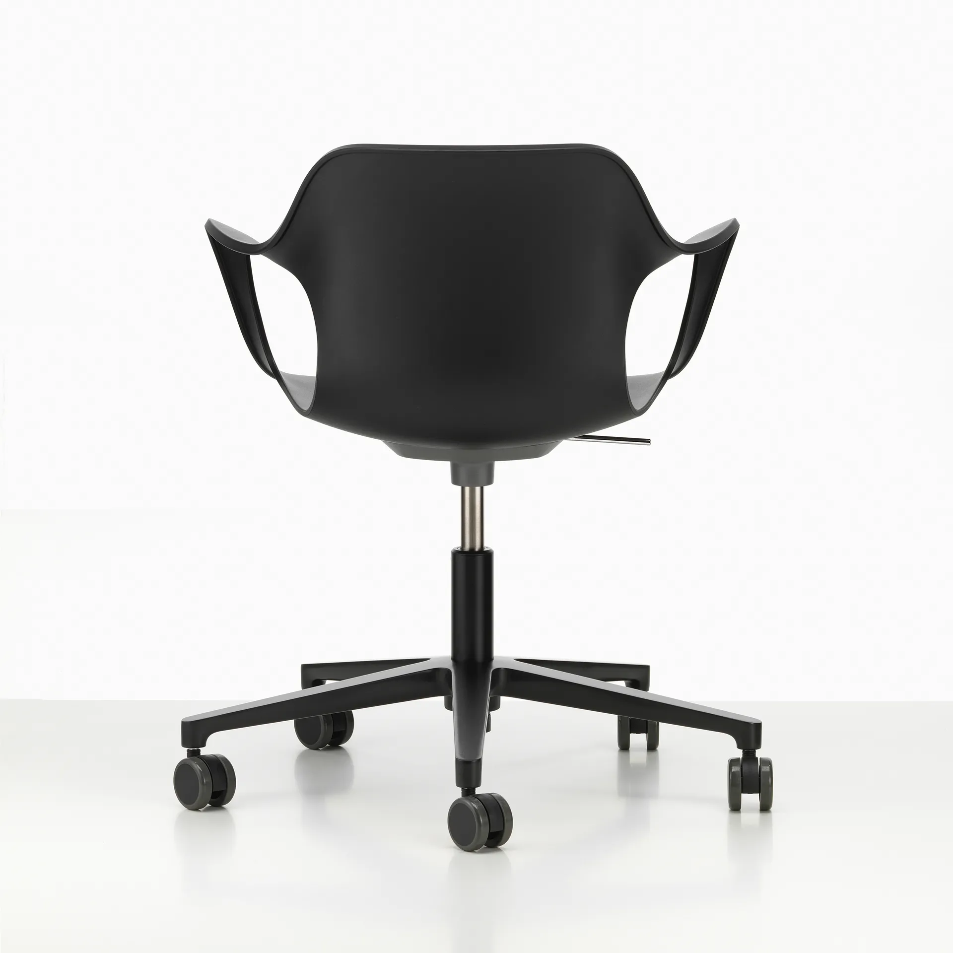 HAL RE armchair studio kontorsstol, Deep black Vitra