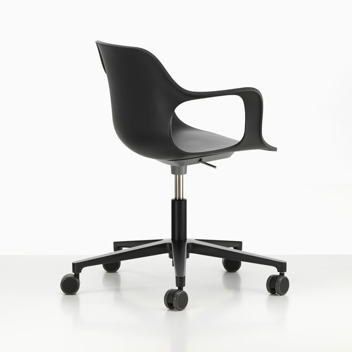 HAL RE armchair studio kontorsstol, Deep black Vitra