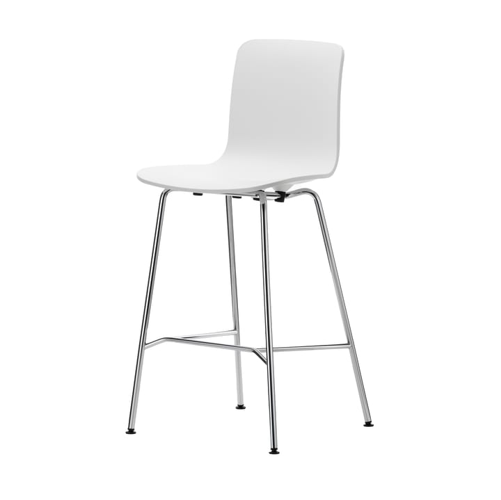 HAL RE stool medium barstol - Cotton white-chrome - Vitra