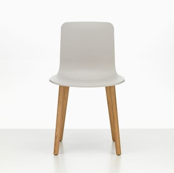 HAL RE wood stol - Warm grey-natural oak - Vitra