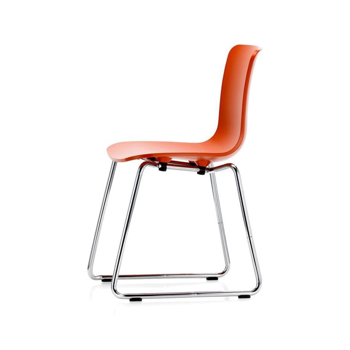 HAL Sledge stol - orange, kromstativ - Vitra